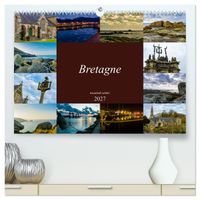 Bretagne - traumhaft schön! (hochwertiger Premium Wandkalender 2027 DIN A2 quer), Kunstdruck in Hochglanz