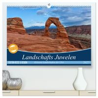 Landschafts Juwelen - Erlesene Landschaften der USA (hochwertiger Premium Wandkalender 2027 DIN A2 quer), Kunstdruck in Hochglanz