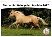 Pferde - im Galopp durch's Jahr 2027 (Wandkalender 2027 DIN A3 quer), CALVENDO Monatskalender
