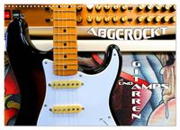 Gitarren und Amps - abgerockt (Wandkalender 2027 DIN A3 quer), CALVENDO Monatskalender