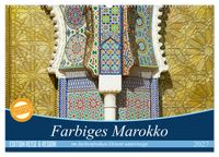 Farbiges Marokko (Wandkalender 2027 DIN A2 quer), CALVENDO Monatskalender