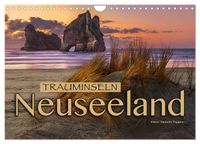 Trauminseln Neuseeland (Wandkalender 2027 DIN A4 quer), CALVENDO Monatskalender