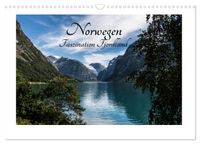 Norwegen - Faszination Fjordland (Wandkalender 2027 DIN A3 quer), CALVENDO Monatskalender