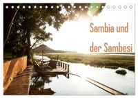 Sambia und der Sambesi (Tischkalender 2027 DIN A5 quer), CALVENDO Monatskalender