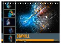 Downhill Explosion (Tischkalender 2027 DIN A5 quer), CALVENDO Monatskalender