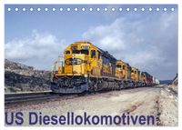 US Diesellokomotiven (Tischkalender 2027 DIN A5 quer), CALVENDO Monatskalender