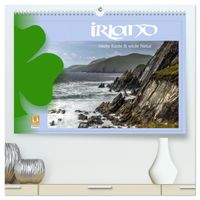 Irland - Rauhe Küste und Wilde Natur (hochwertiger Premium Wandkalender 2027 DIN A2 quer), Kunstdruck in Hochglanz