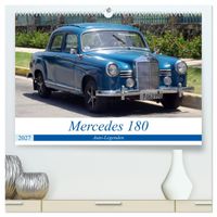 Auto-Legenden - Mercedes 180 (hochwertiger Premium Wandkalender 2027 DIN A2 quer), Kunstdruck in Hochglanz