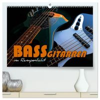 Bassgitarren im Rampenlicht (hochwertiger Premium Wandkalender 2027 DIN A2 quer), Kunstdruck in Hochglanz