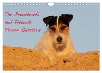 The Bravehearts und Freunde - Parson Russells (Wandkalender 2027 DIN A4 quer), CALVENDO Monatskalender