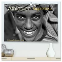 Äthiopien Augenblicke (hochwertiger Premium Wandkalender 2027 DIN A2 quer), Kunstdruck in Hochglanz