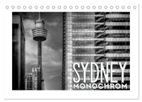 SYDNEY Monochrom (Tischkalender 2027 DIN A5 quer), CALVENDO Monatskalender