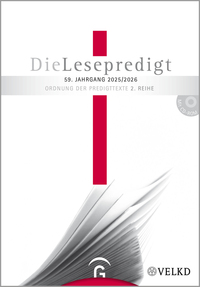 Die Lesepredigt, Perikopenreihe II / Die Lesepredigt 2025/2026