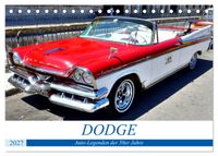 DODGE - Auto-Legenden der 50er Jahre (Tischkalender 2027 DIN A5 quer), CALVENDO Monatskalender