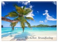 Seychellen Strandfeeling (Wandkalender 2027 DIN A3 quer), CALVENDO Monatskalender