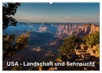 USA – Landschaft und Sehnsucht (Wandkalender 2027 DIN A2 quer), CALVENDO Monatskalender