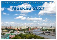 Moskau 2027 (Tischkalender 2027 DIN A5 quer), CALVENDO Monatskalender