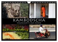 Kambodscha - Highlights aus Asien 2027 (Wandkalender 2027 DIN A4 quer), CALVENDO Monatskalender