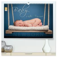 Baby - süße Träume (hochwertiger Premium Wandkalender 2027 DIN A2 quer), Kunstdruck in Hochglanz