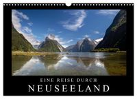 Eine Reise durch Neuseeland (Wandkalender 2027 DIN A3 quer), CALVENDO Monatskalender