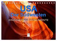 USA Der Südwesten - Einzigartige Monumente (Tischkalender 2027 DIN A5 quer), CALVENDO Monatskalender