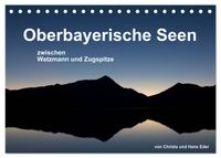 Oberbayerische Seen (Tischkalender 2027 DIN A5 quer), CALVENDO Monatskalender