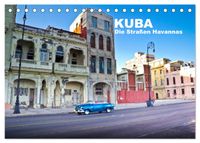 Kuba - Die Straßen Havannas (Tischkalender 2027 DIN A5 quer), CALVENDO Monatskalender