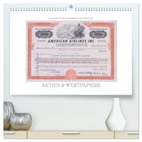 Aktien & Wertpapiere / CH-Version (hochwertiger Premium Wandkalender 2027 DIN A2 quer), Kunstdruck in Hochglanz