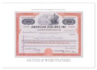 Aktien & Wertpapiere / CH-Version (Wandkalender 2027 DIN A2 quer), CALVENDO Monatskalender