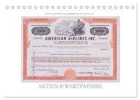 Aktien & Wertpapiere / CH-Version (Tischkalender 2027 DIN A5 quer), CALVENDO Monatskalender