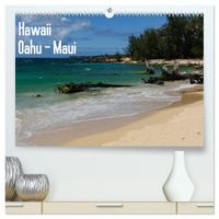 Hawaii - Oahu - Maui (hochwertiger Premium Wandkalender 2027 DIN A2 quer), Kunstdruck in Hochglanz