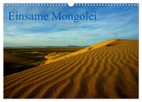 Einsame Mongolei (Wandkalender 2027 DIN A3 quer), CALVENDO Monatskalender