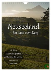 Neuseeland - Ein Land steht Kopf (Wandkalender 2027 DIN A4 hoch), CALVENDO Monatskalender