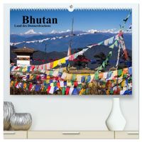 Bhutan 2027 - Land des Donnerdrachens (hochwertiger Premium Wandkalender 2027 DIN A2 quer), Kunstdruck in Hochglanz