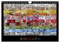 Colours (Wandkalender 2027 DIN A4 quer), CALVENDO Monatskalender