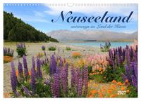 Neuseeland - unterwegs im Land der Kiwis (Wandkalender 2027 DIN A3 quer), CALVENDO Monatskalender