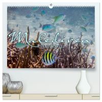 Unterwasserwelt der Malediven III (hochwertiger Premium Wandkalender 2027 DIN A2 quer), Kunstdruck in Hochglanz