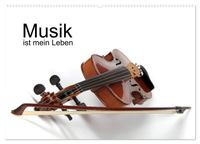 Musik ist mein Leben (Wandkalender 2027 DIN A2 quer), CALVENDO Monatskalender