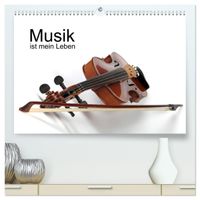 Musik ist mein Leben (hochwertiger Premium Wandkalender 2027 DIN A2 quer), Kunstdruck in Hochglanz