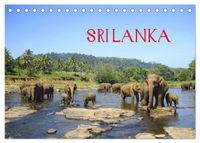 Sri Lanka (Tischkalender 2027 DIN A5 quer), CALVENDO Monatskalender