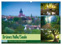 Grünes Halle/Saale - Meine wilde Händelstadt (Wandkalender 2027 DIN A2 quer), CALVENDO Monatskalender