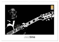 Jazztime (Wandkalender 2027 DIN A2 quer), CALVENDO Monatskalender