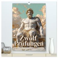 Zwölf Prüfungen (hochwertiger Premium Wandkalender 2027 DIN A2 hoch), Kunstdruck in Hochglanz