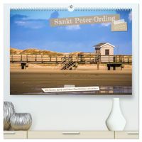 Sankt Peter-Ording - Strände, Dünen, Weite (hochwertiger Premium Wandkalender 2027 DIN A2 quer), Kunstdruck in Hochglanz
