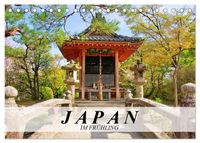 Japan im Frühling (Tischkalender 2027 DIN A5 quer), CALVENDO Monatskalender