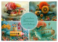 Zwischen Blütenmeer und Bullauge (Wandkalender 2027 DIN A2 quer), CALVENDO Monatskalender