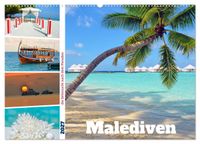 Malediven - die Sehnsucht nach dem Paradies (Wandkalender 2027 DIN A2 quer), CALVENDO Monatskalender