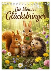Die kleinen Glücksbringer (Tischkalender 2027 DIN A5 hoch), CALVENDO Monatskalender