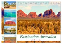 Faszination Australien - eine Traumreise (Tischkalender 2027 DIN A5 quer), CALVENDO Monatskalender