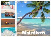 Malediven - die Sehnsucht nach dem Paradies (Wandkalender 2027 DIN A4 quer), CALVENDO Monatskalender
